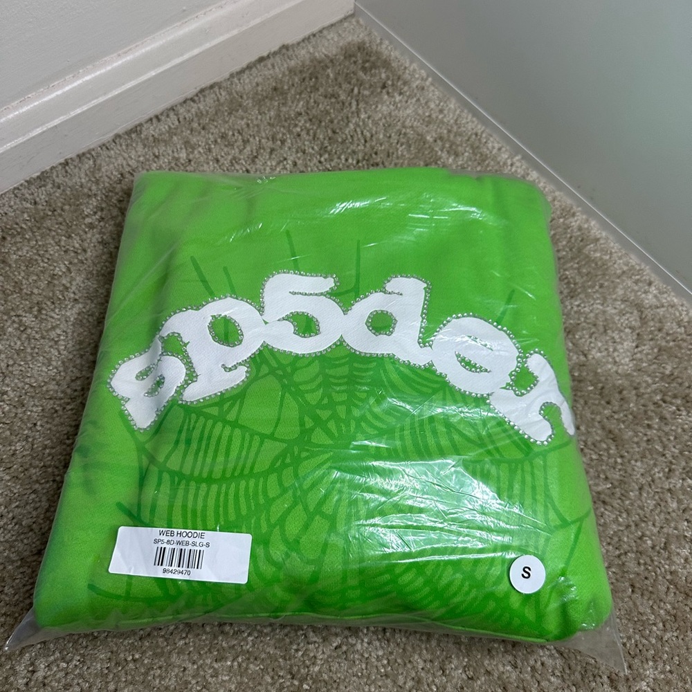Brand new sp5der hoodie size small